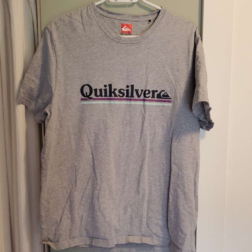 Quiksilver Gray Men's T-Shirt